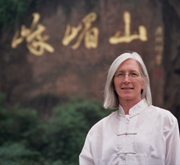 Tyra at Emei Mountain