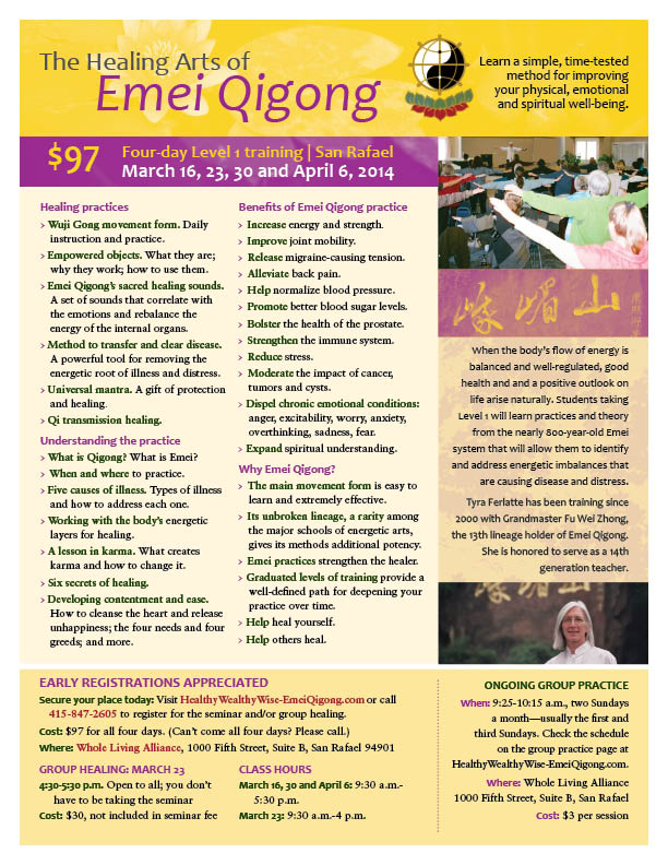 Level 1 Spring Seminars
